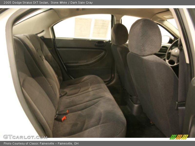 Stone White / Dark Slate Gray 2005 Dodge Stratus SXT Sedan