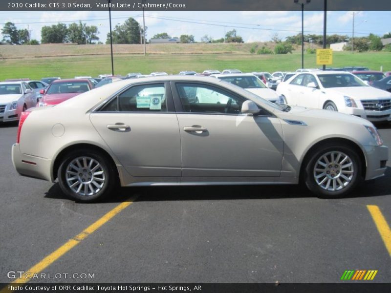 Vanilla Latte / Cashmere/Cocoa 2010 Cadillac CTS 3.0 Sedan