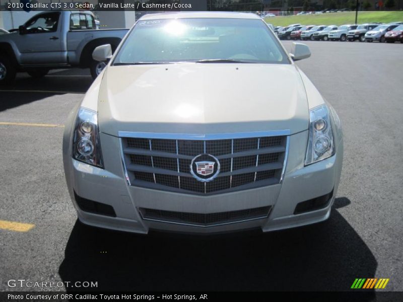 Vanilla Latte / Cashmere/Cocoa 2010 Cadillac CTS 3.0 Sedan