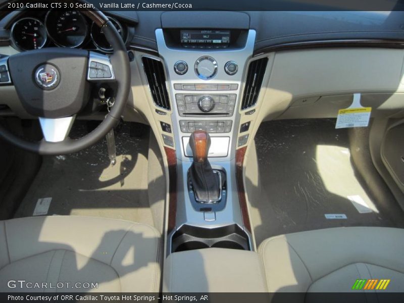 Vanilla Latte / Cashmere/Cocoa 2010 Cadillac CTS 3.0 Sedan