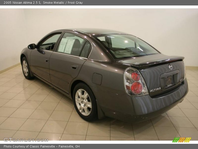 Smoke Metallic / Frost Gray 2005 Nissan Altima 2.5 S