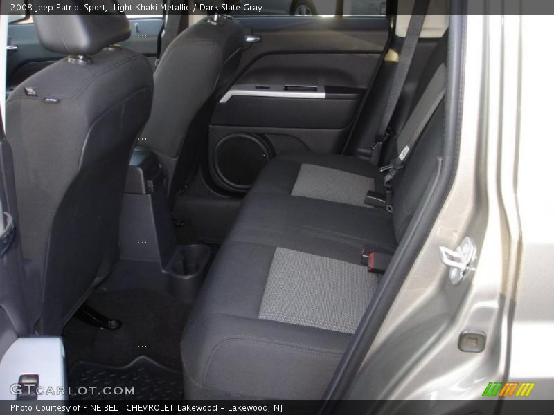 Light Khaki Metallic / Dark Slate Gray 2008 Jeep Patriot Sport