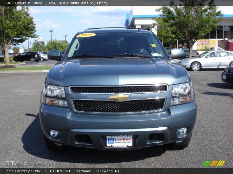 Blue Granite Metallic / Ebony 2009 Chevrolet Tahoe LT 4x4