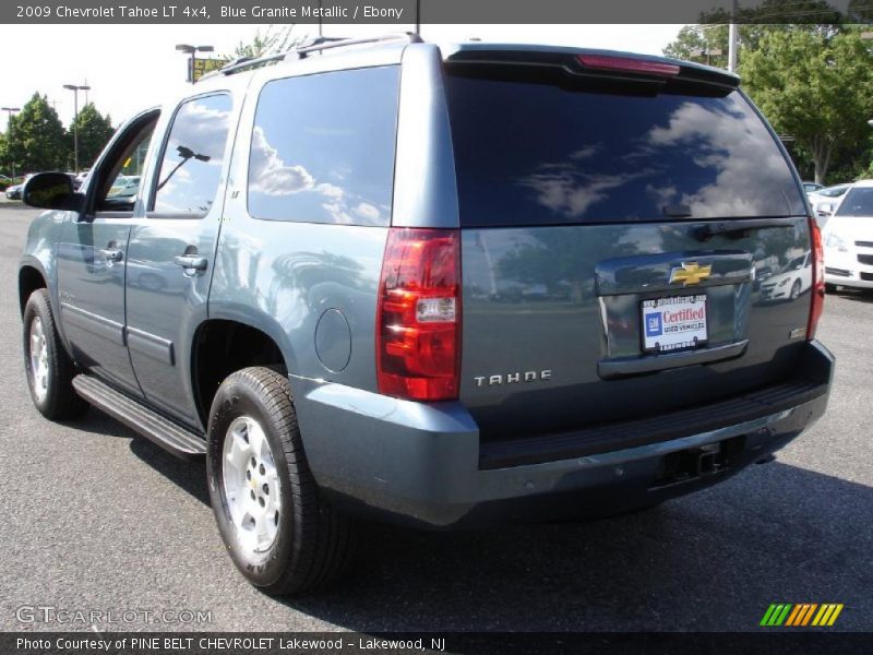 Blue Granite Metallic / Ebony 2009 Chevrolet Tahoe LT 4x4