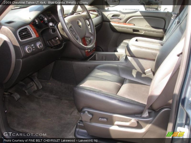 Blue Granite Metallic / Ebony 2009 Chevrolet Tahoe LT 4x4