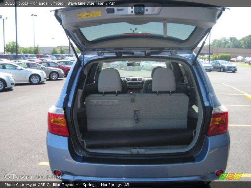 Wave Line Blue Pearl / Ash 2010 Toyota Highlander Limited