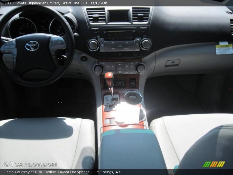 Wave Line Blue Pearl / Ash 2010 Toyota Highlander Limited