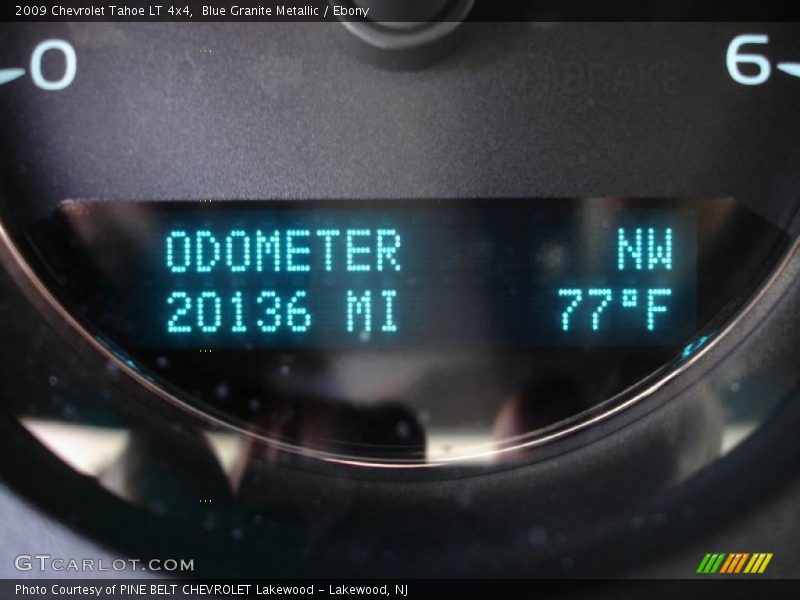 Blue Granite Metallic / Ebony 2009 Chevrolet Tahoe LT 4x4