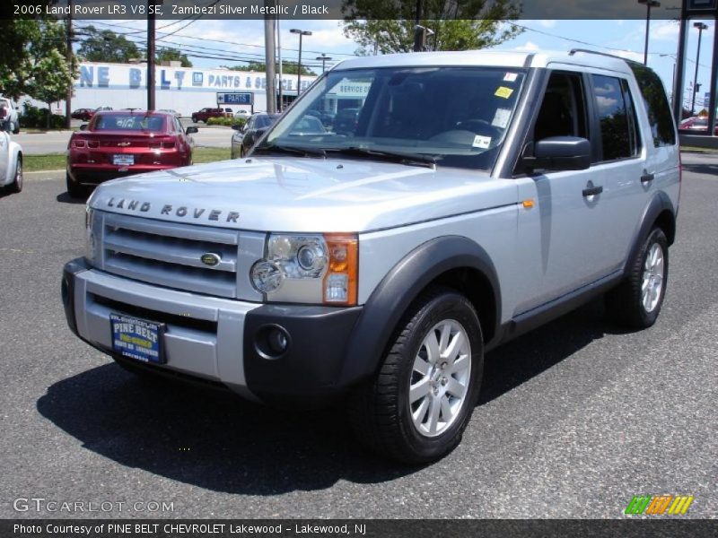 Zambezi Silver Metallic / Black 2006 Land Rover LR3 V8 SE