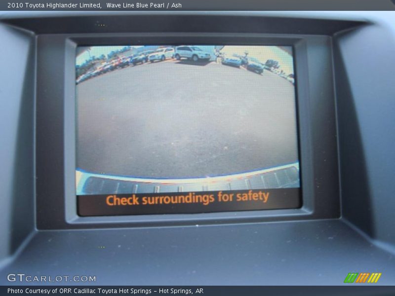 Wave Line Blue Pearl / Ash 2010 Toyota Highlander Limited