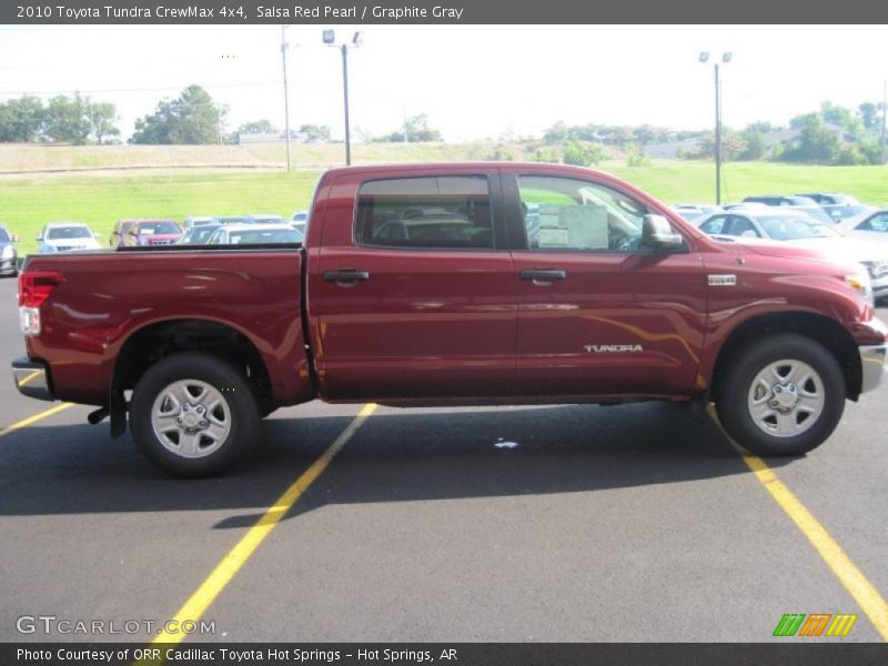 Salsa Red Pearl / Graphite Gray 2010 Toyota Tundra CrewMax 4x4
