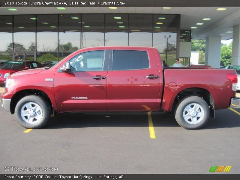 Salsa Red Pearl / Graphite Gray 2010 Toyota Tundra CrewMax 4x4