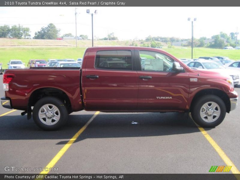 Salsa Red Pearl / Graphite Gray 2010 Toyota Tundra CrewMax 4x4