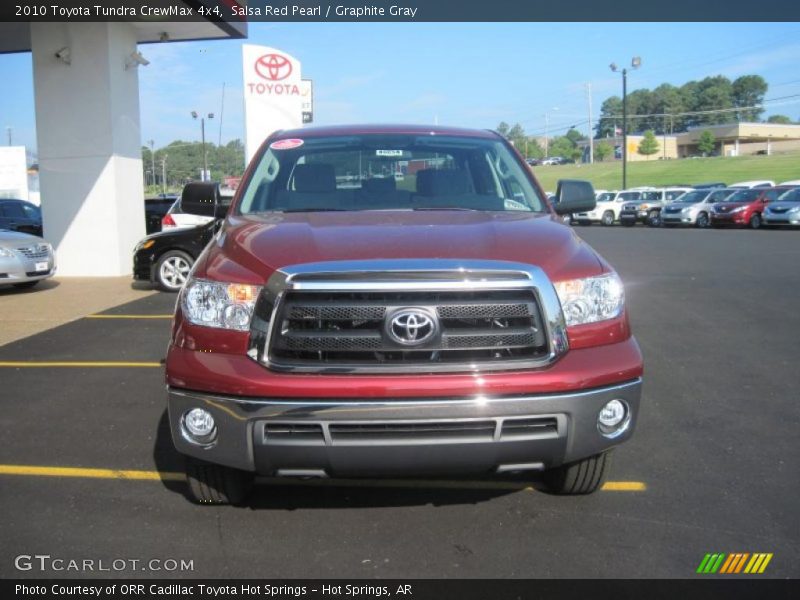 Salsa Red Pearl / Graphite Gray 2010 Toyota Tundra CrewMax 4x4