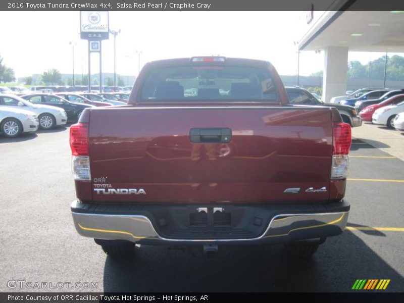 Salsa Red Pearl / Graphite Gray 2010 Toyota Tundra CrewMax 4x4