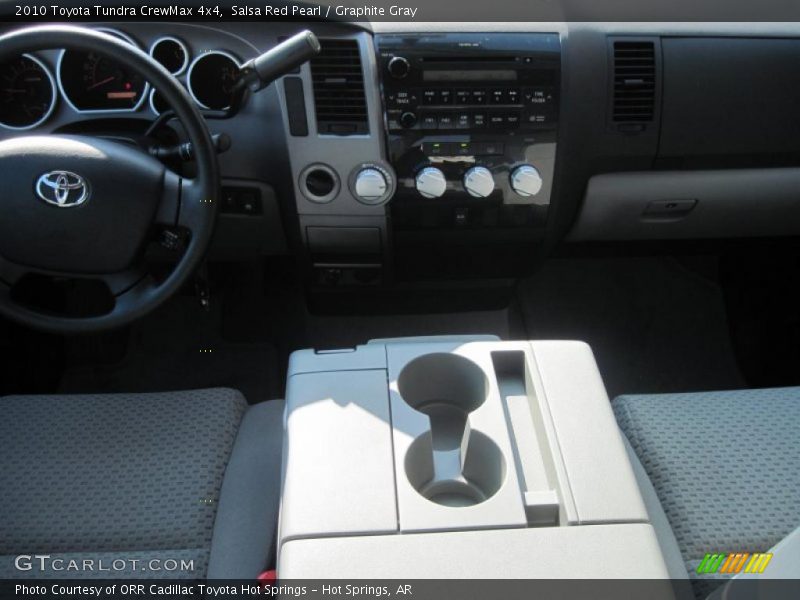 Salsa Red Pearl / Graphite Gray 2010 Toyota Tundra CrewMax 4x4
