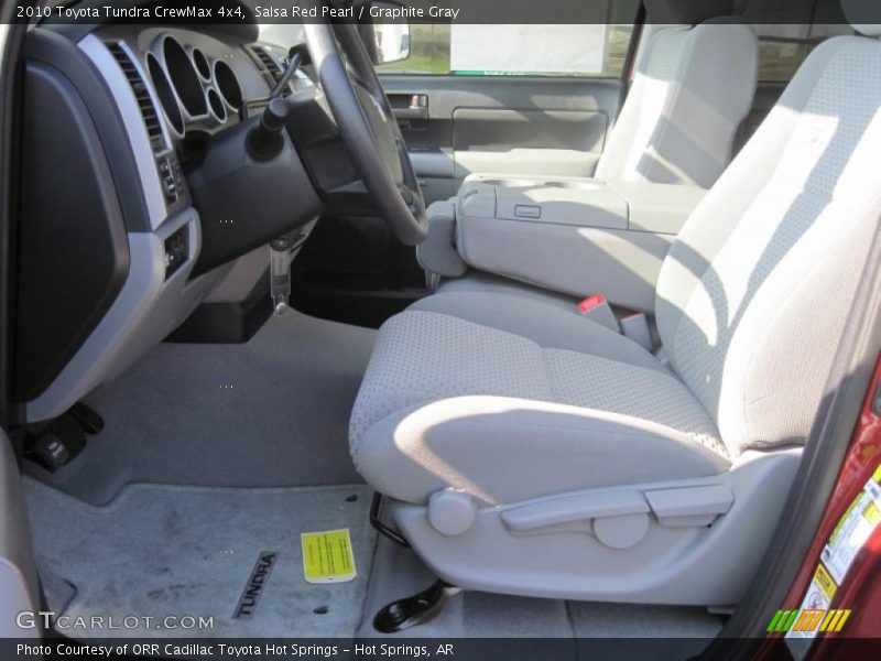 Salsa Red Pearl / Graphite Gray 2010 Toyota Tundra CrewMax 4x4