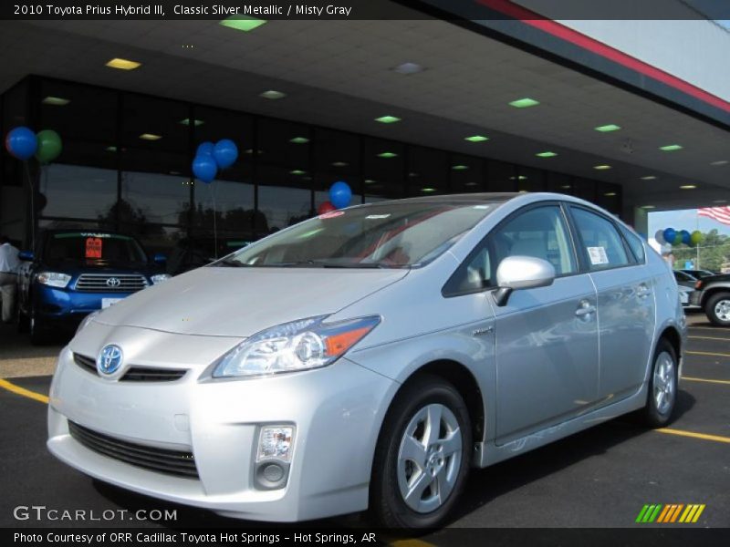 Classic Silver Metallic / Misty Gray 2010 Toyota Prius Hybrid III