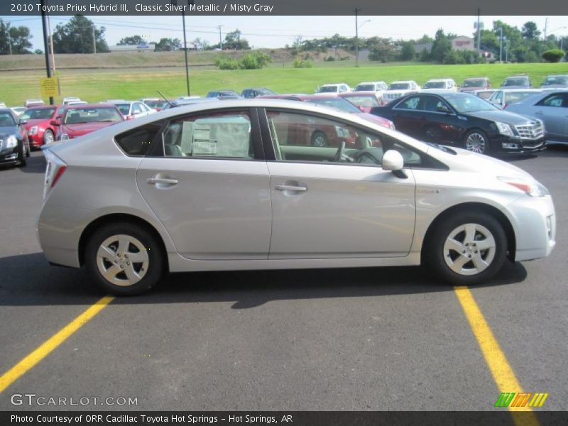 Classic Silver Metallic / Misty Gray 2010 Toyota Prius Hybrid III