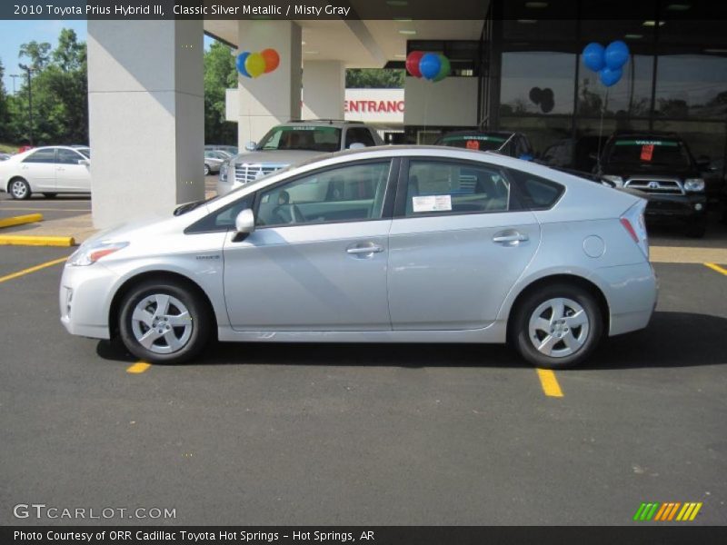 Classic Silver Metallic / Misty Gray 2010 Toyota Prius Hybrid III