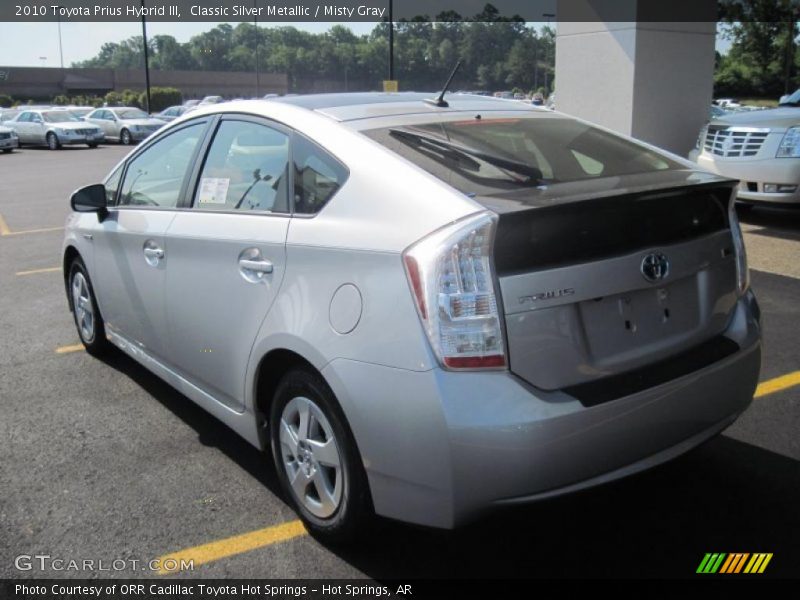 Classic Silver Metallic / Misty Gray 2010 Toyota Prius Hybrid III