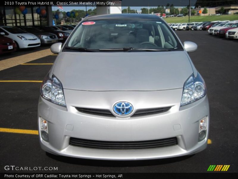 Classic Silver Metallic / Misty Gray 2010 Toyota Prius Hybrid III
