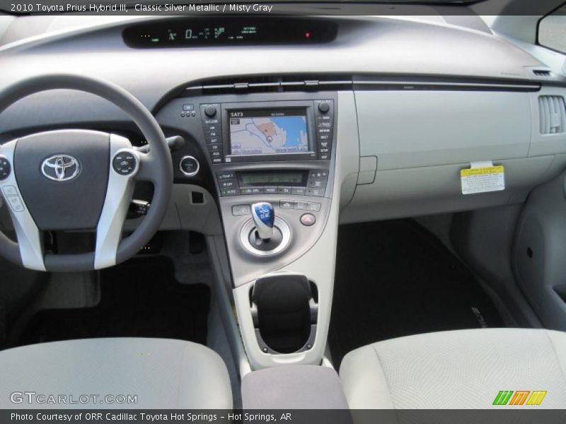 Classic Silver Metallic / Misty Gray 2010 Toyota Prius Hybrid III