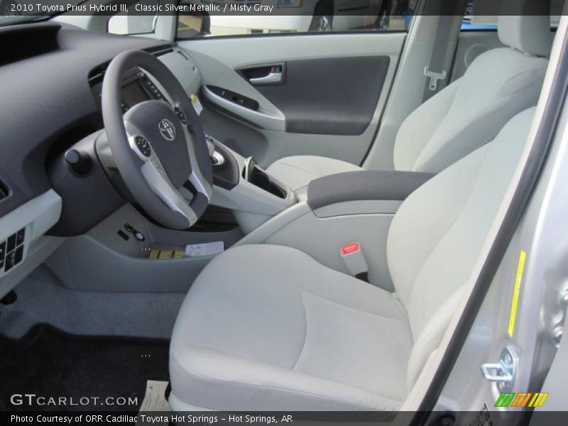 Classic Silver Metallic / Misty Gray 2010 Toyota Prius Hybrid III