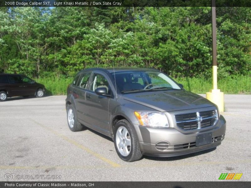 Light Khaki Metallic / Dark Slate Gray 2008 Dodge Caliber SXT