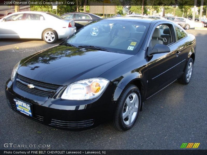 Black / Gray 2006 Chevrolet Cobalt LS Coupe