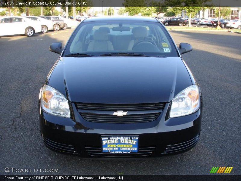 Black / Gray 2006 Chevrolet Cobalt LS Coupe