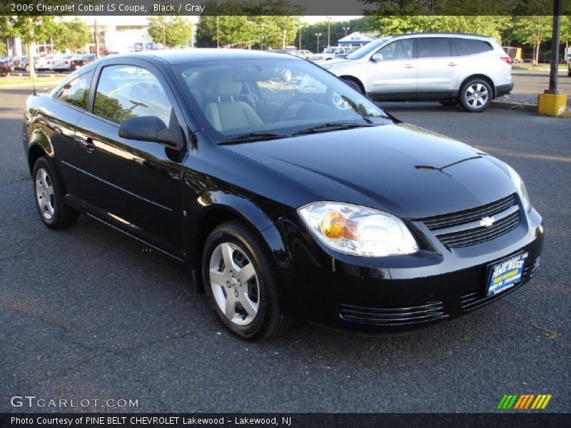Black / Gray 2006 Chevrolet Cobalt LS Coupe