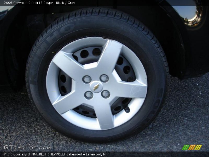 Black / Gray 2006 Chevrolet Cobalt LS Coupe