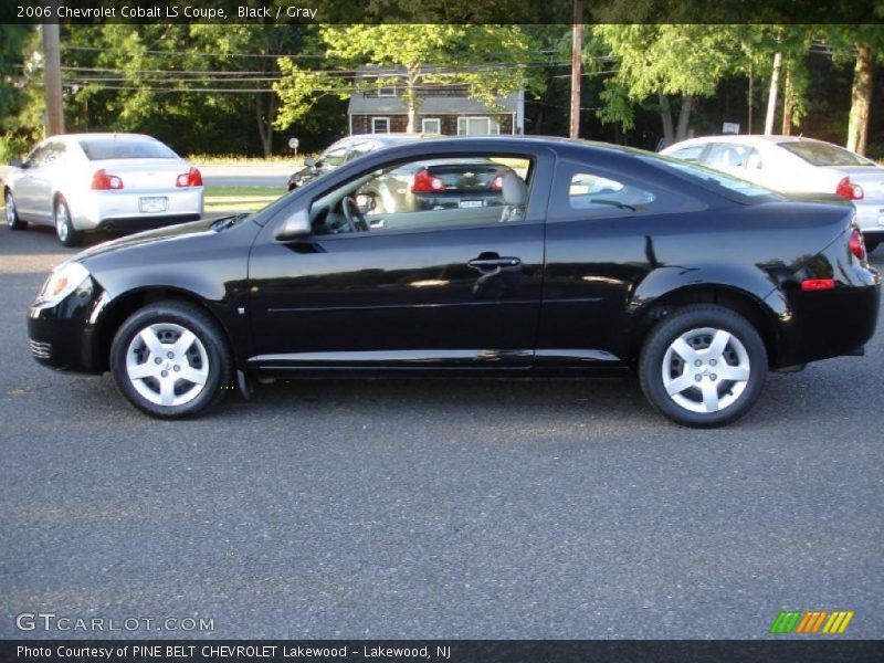 Black / Gray 2006 Chevrolet Cobalt LS Coupe