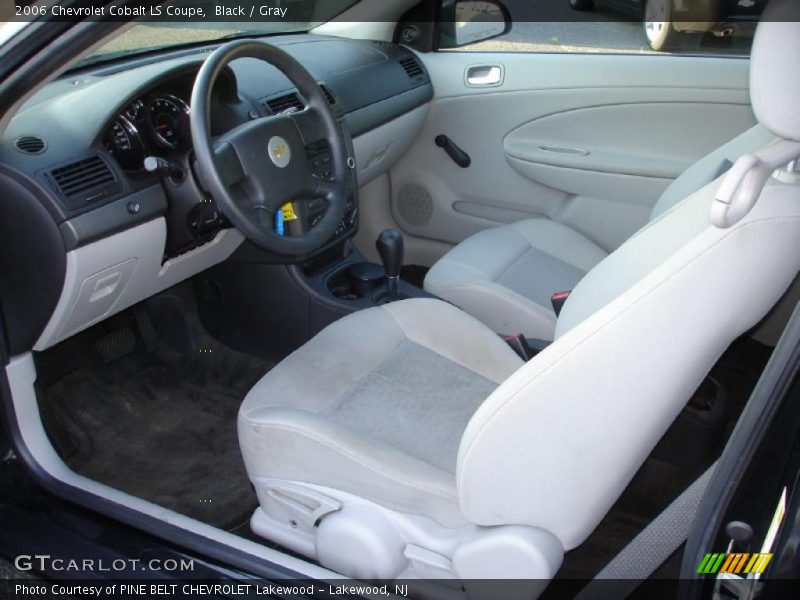 Black / Gray 2006 Chevrolet Cobalt LS Coupe