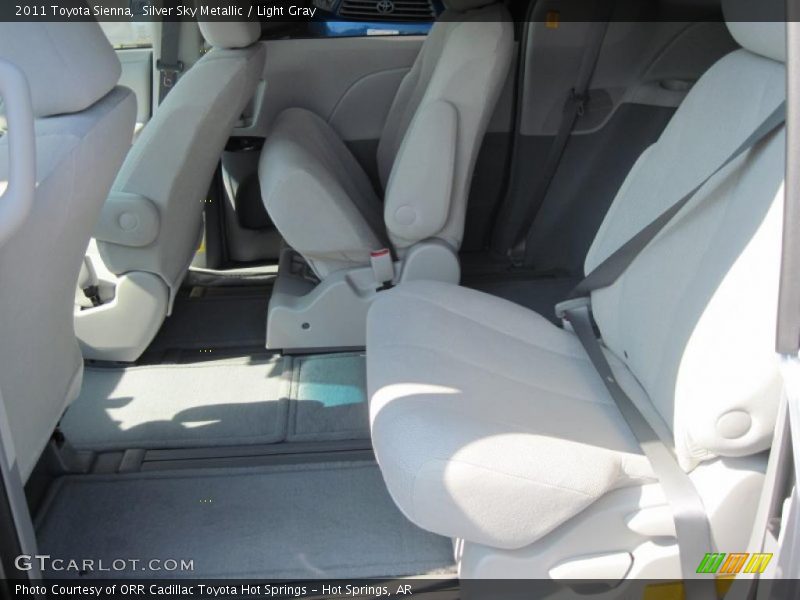 Silver Sky Metallic / Light Gray 2011 Toyota Sienna