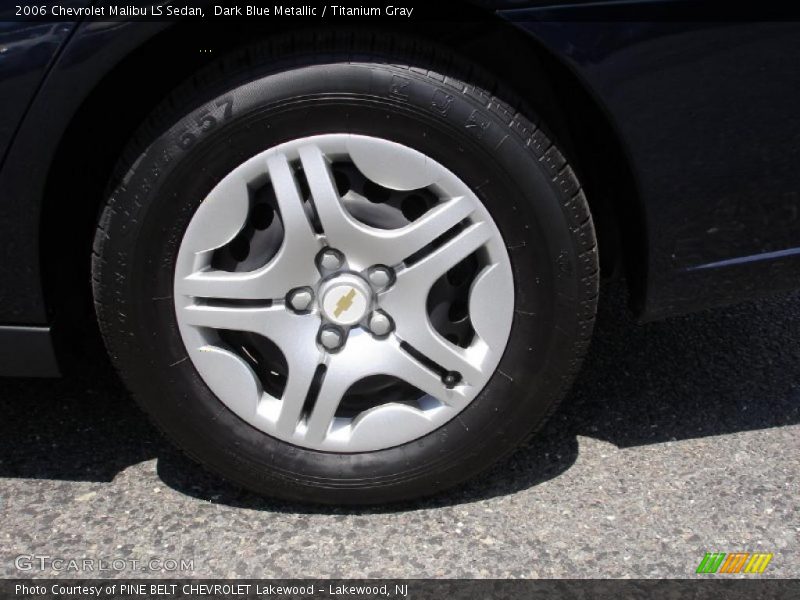 Dark Blue Metallic / Titanium Gray 2006 Chevrolet Malibu LS Sedan