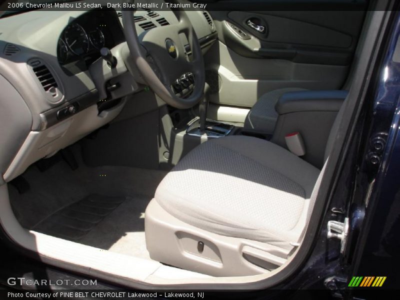 Dark Blue Metallic / Titanium Gray 2006 Chevrolet Malibu LS Sedan