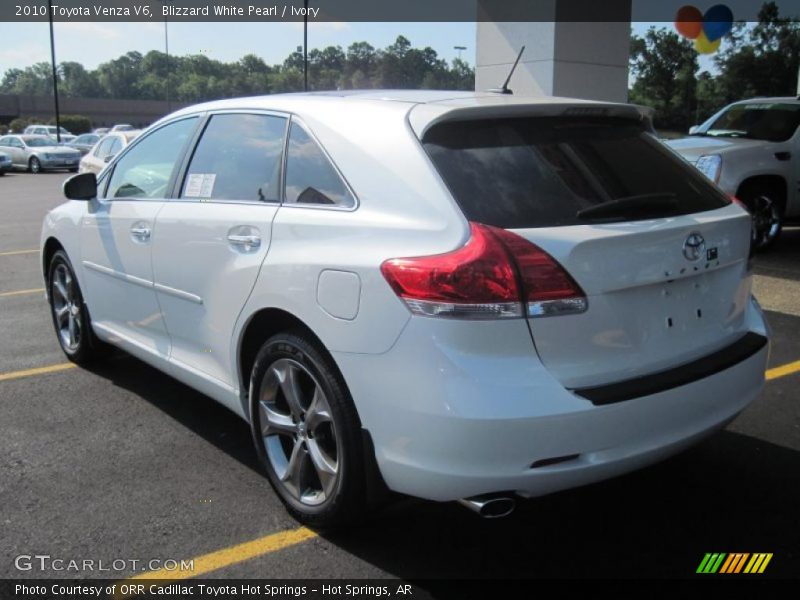 Blizzard White Pearl / Ivory 2010 Toyota Venza V6