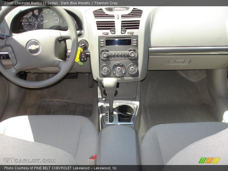 Dark Blue Metallic / Titanium Gray 2006 Chevrolet Malibu LS Sedan