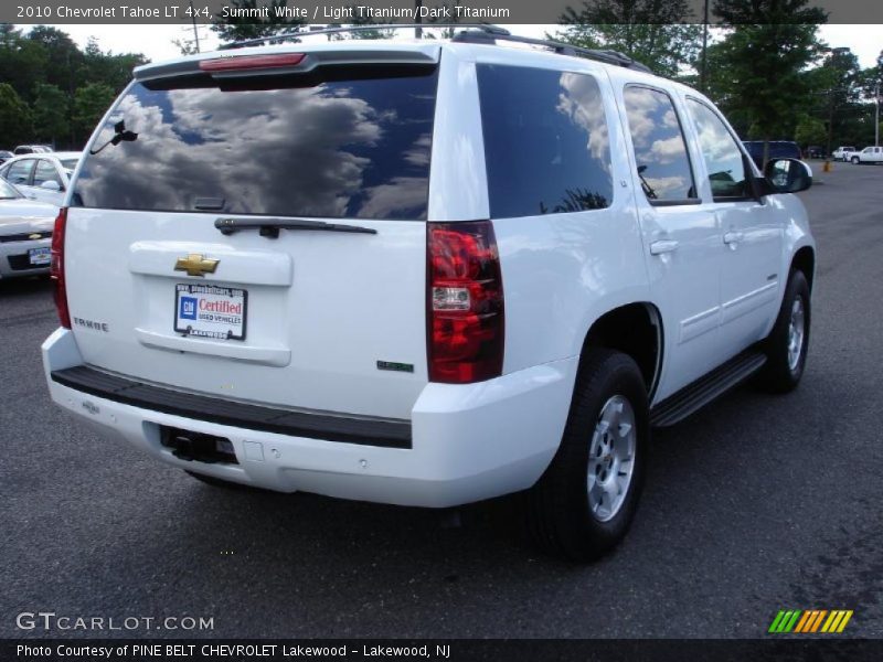 Summit White / Light Titanium/Dark Titanium 2010 Chevrolet Tahoe LT 4x4