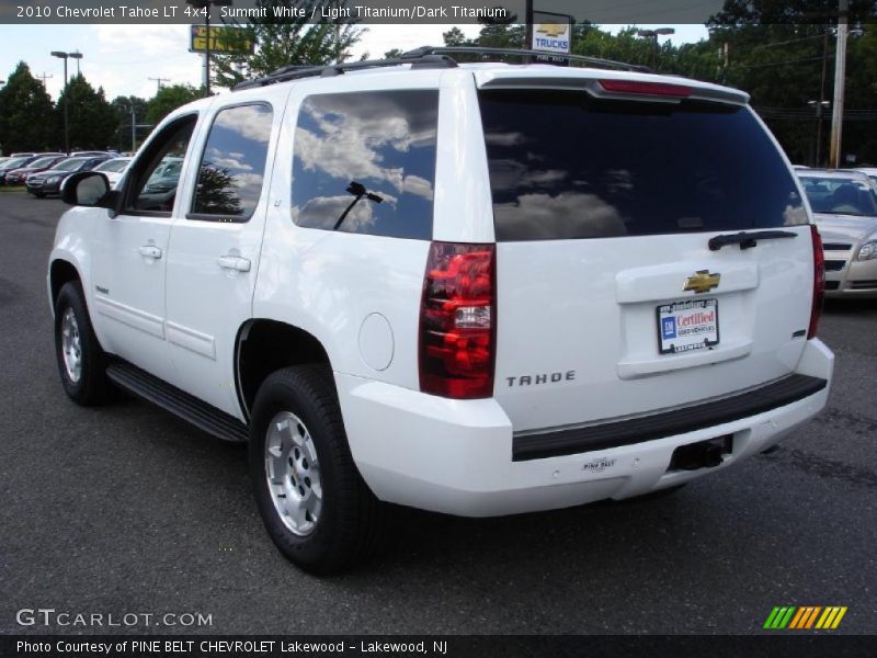 Summit White / Light Titanium/Dark Titanium 2010 Chevrolet Tahoe LT 4x4