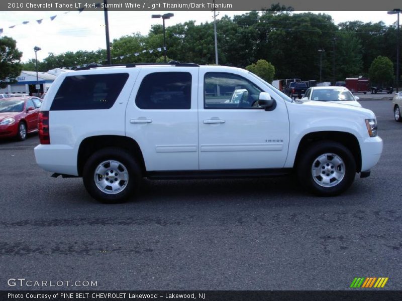 Summit White / Light Titanium/Dark Titanium 2010 Chevrolet Tahoe LT 4x4