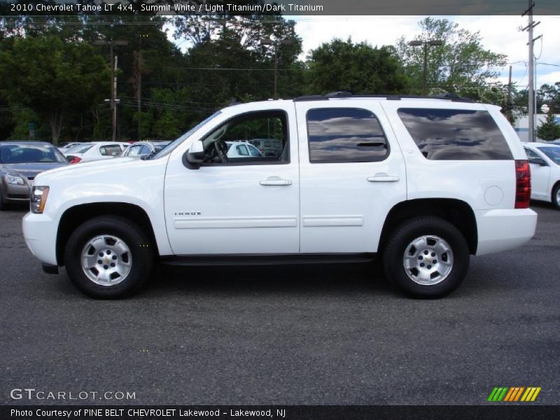 Summit White / Light Titanium/Dark Titanium 2010 Chevrolet Tahoe LT 4x4