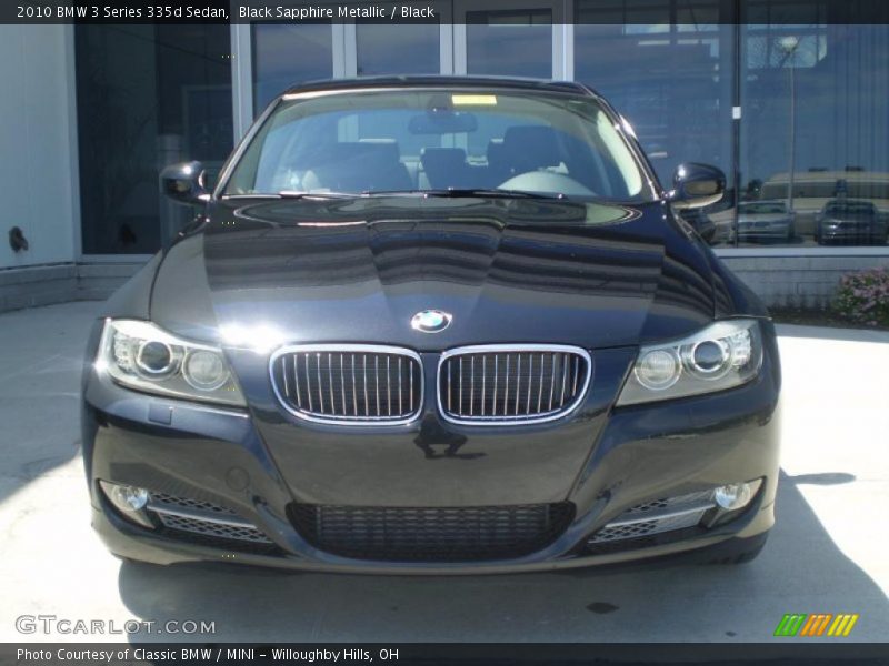 Black Sapphire Metallic / Black 2010 BMW 3 Series 335d Sedan