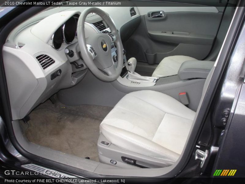Taupe Gray Metallic / Titanium 2010 Chevrolet Malibu LT Sedan