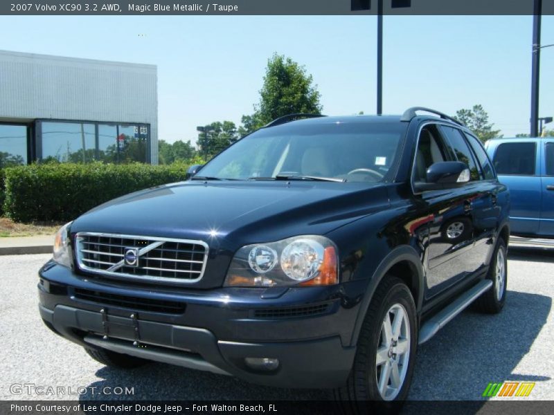 Magic Blue Metallic / Taupe 2007 Volvo XC90 3.2 AWD