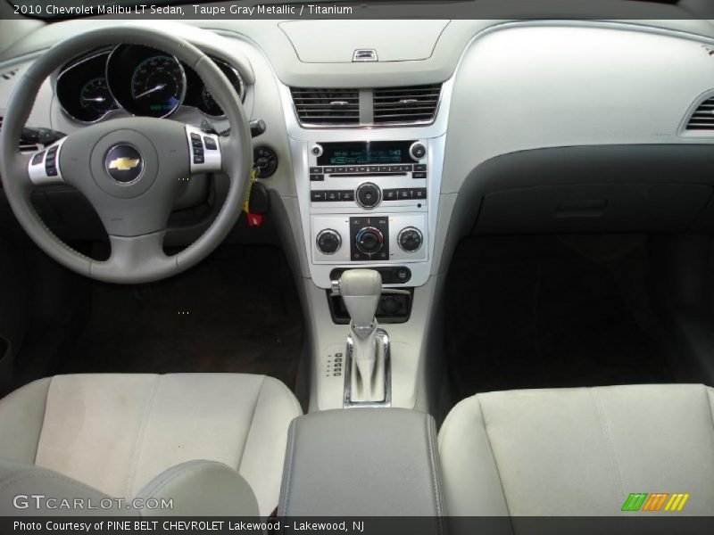 Taupe Gray Metallic / Titanium 2010 Chevrolet Malibu LT Sedan