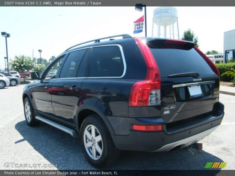 Magic Blue Metallic / Taupe 2007 Volvo XC90 3.2 AWD