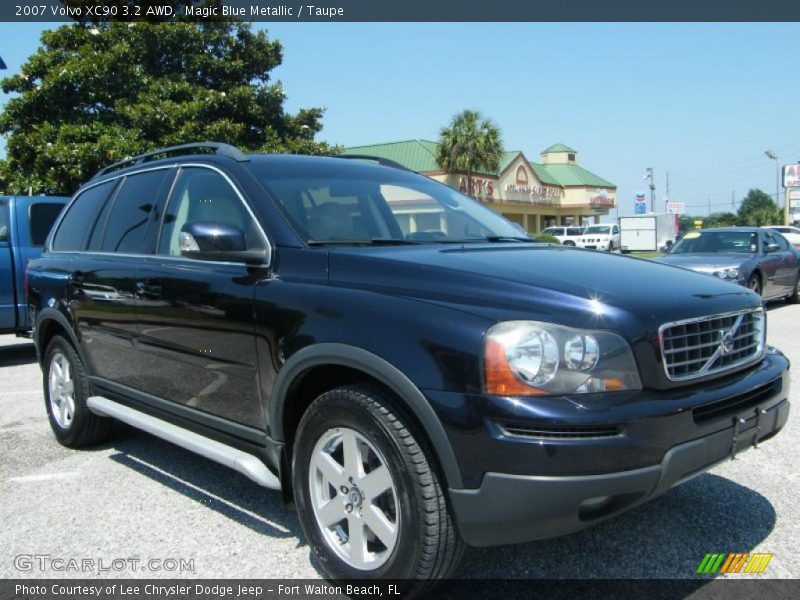 Magic Blue Metallic / Taupe 2007 Volvo XC90 3.2 AWD